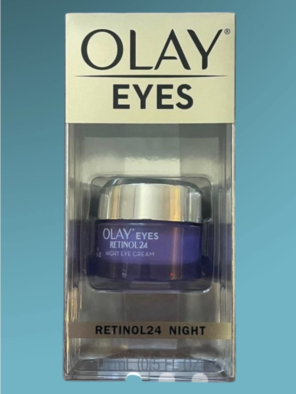 OLAY Eyes Retinol24 Night Eye Cream - Purple and Gold